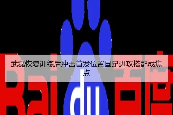 武磊恢复训练后冲击首发位置国足进攻搭配成焦点